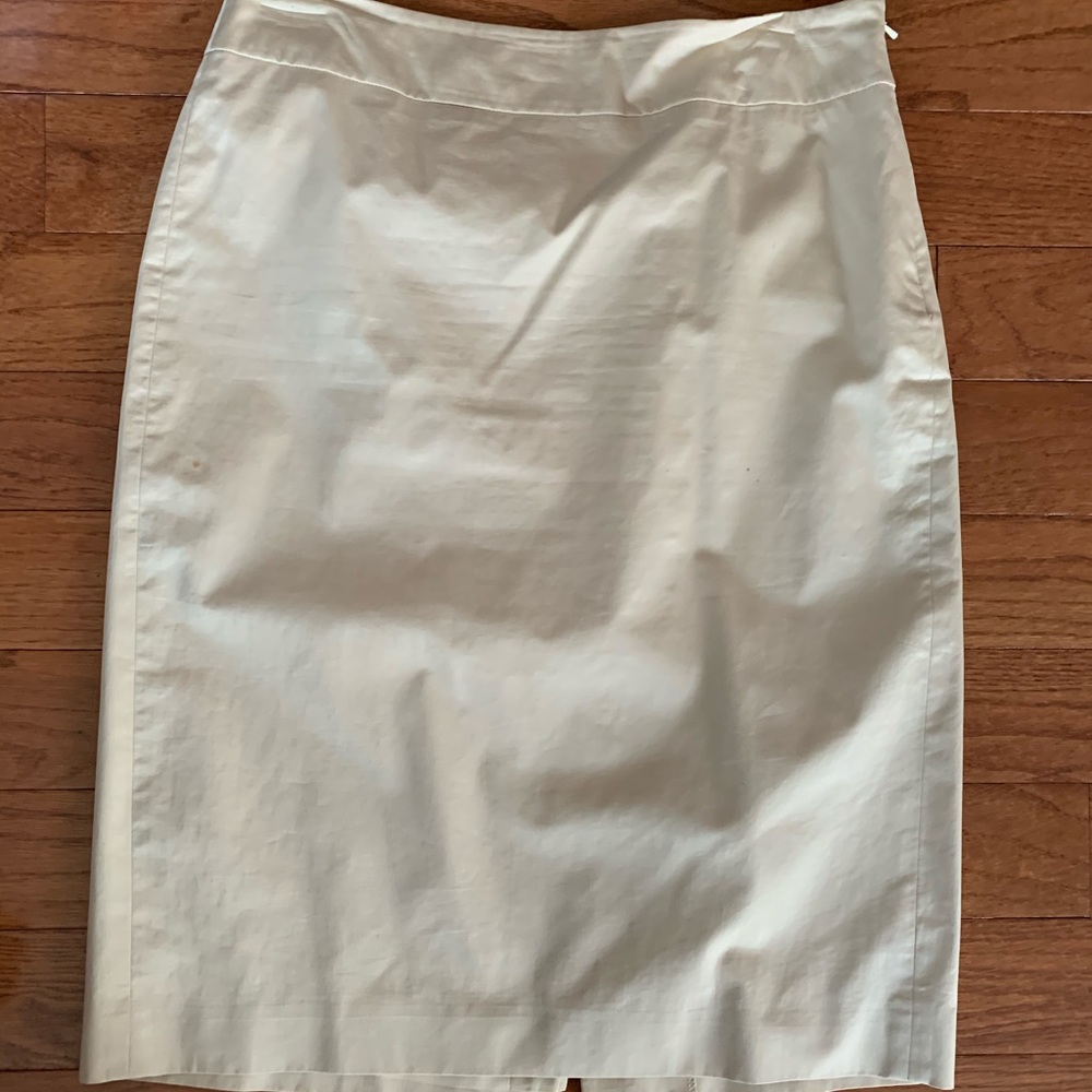 Brooks Brothers Lined Cotton Poplin skirt - Picture 1 of 3